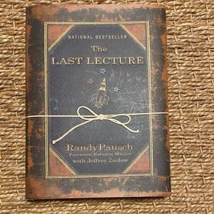 The Last Lecture by Randy Pausch - Brown Hardcover